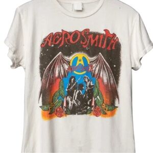 RARE VINTAGE 84/85 AEROSMITH BACK IN THE SADDLE CONCERT TEE T. GREAT SHAPE